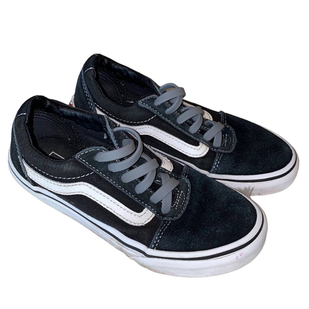 Vans Old Skool Leather Suede Sneakers Youth 1